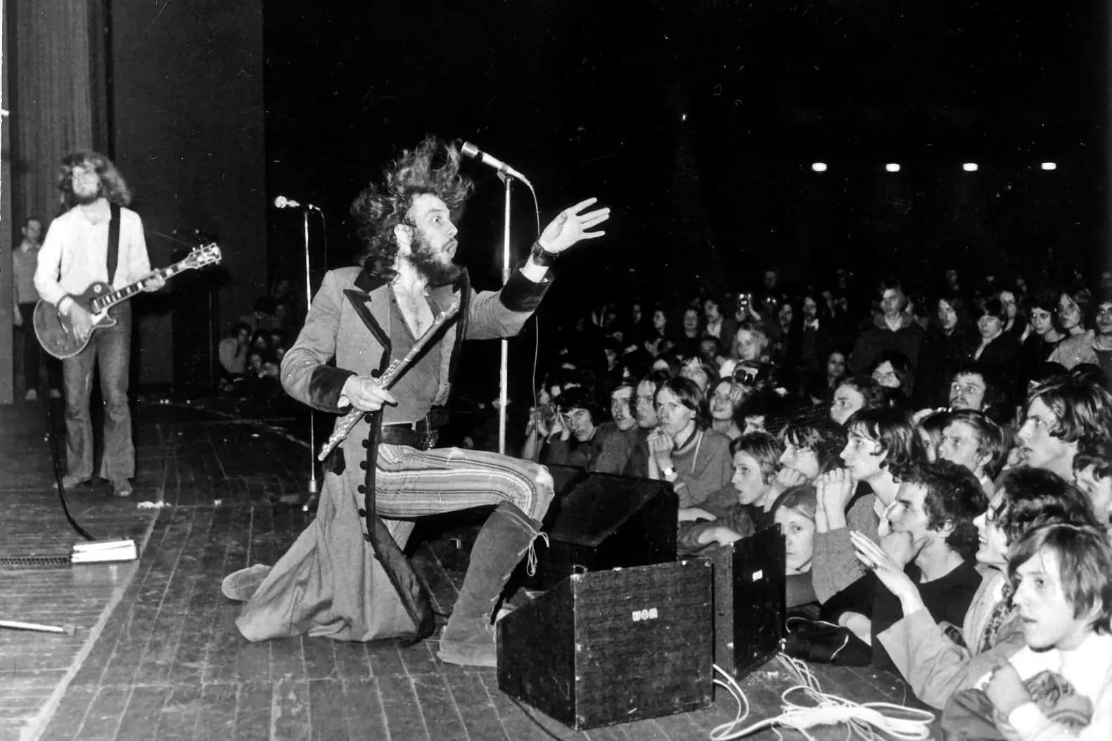 Ian Anderson in a concert